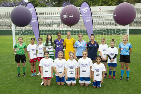 FFA and Clubs to celebrate Rebel Female Football Round 