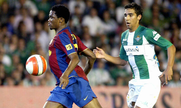 Samuel Eto'o and Juande