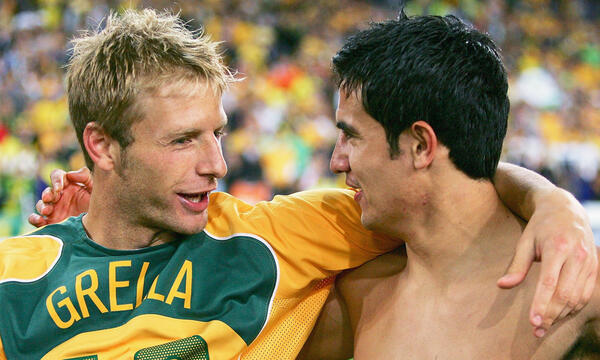 Vince Grella and Tim Cahill