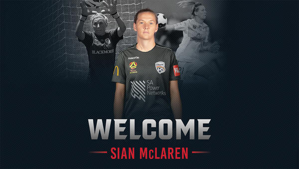 Sian McLaren signs on with Adelaide United Women