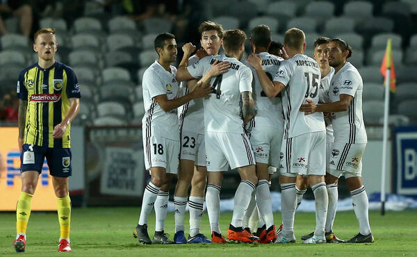 Wellington Phoenix celebrate