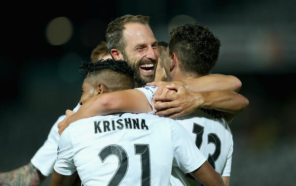 Wellington Phoenix celebrate