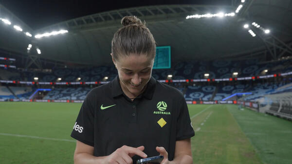 ⚡ Teagan Micah's clutch save in the 86th minute is our CUPRA Electric Moment of the Match from #AUSvKOR in Sydney ⚡