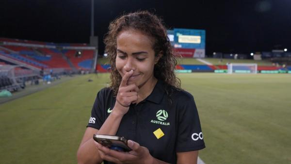 Mary Fowler reacts to her goal last night & talks us through the goal. 🎥 