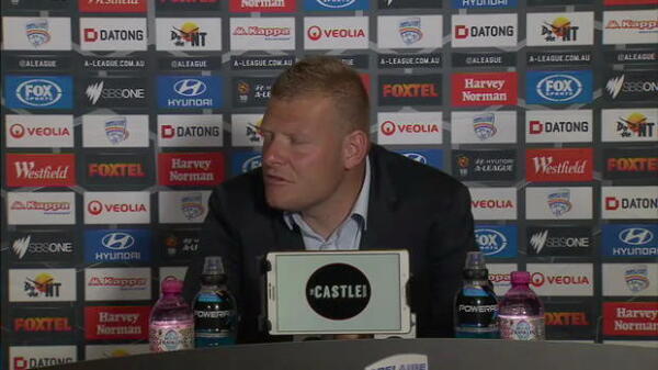 Adelaide United press conference 