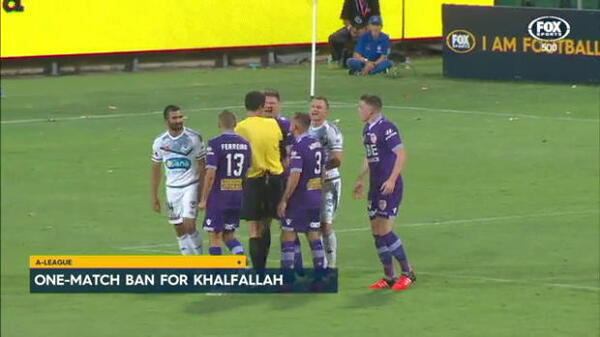 Victory midfielder receives one-week ban