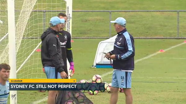 Arnie searching for Sky Blues improvement