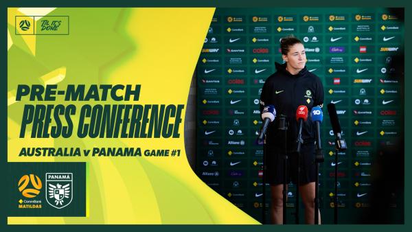 Teagan Micah | Pre-Match Press Conference | CommBank Matildas v Panama | Game #1