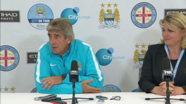 Manchester City press conference