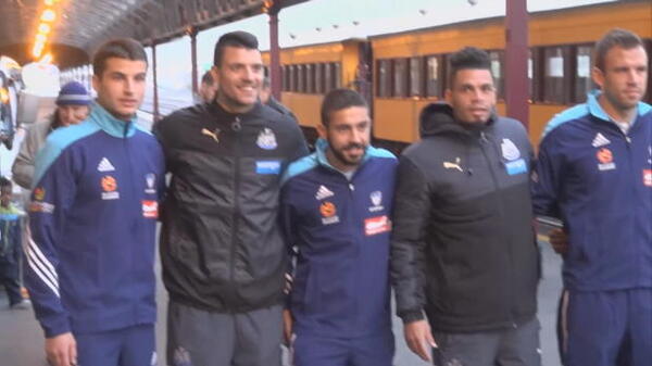 Sydney train in NZ ahead of Newcastle clash