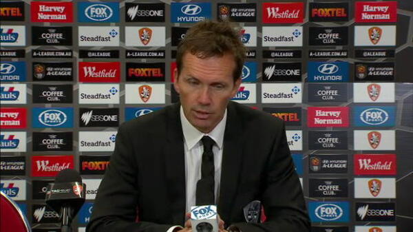 Brisbane Roar press conference