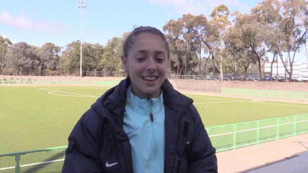 Mini Matildas buzzing with selection