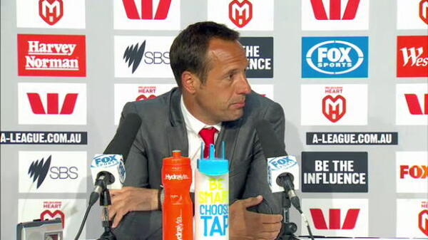 Melbourne Heart press conference