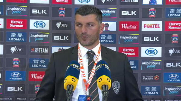 Brisbane Roar Rd2 press conference