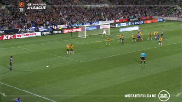 Finkler's free kick magic