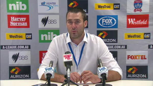 Newcastle Jets press conference
