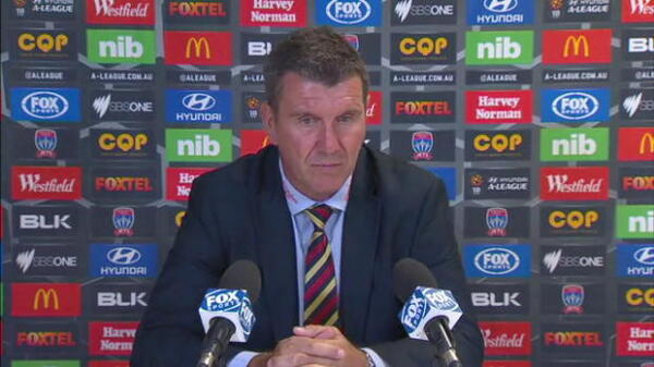 Newcastle Jets press conference