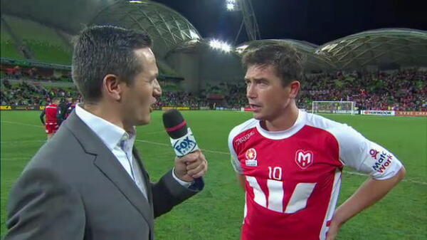 Harry Kewell post-match interview