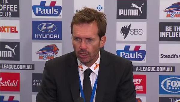 Brisbane Roar press conference