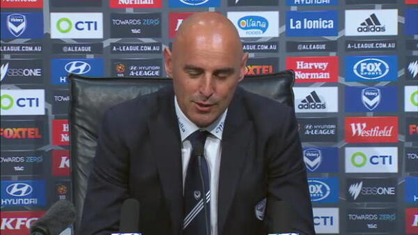 Melbourne Victory press conference