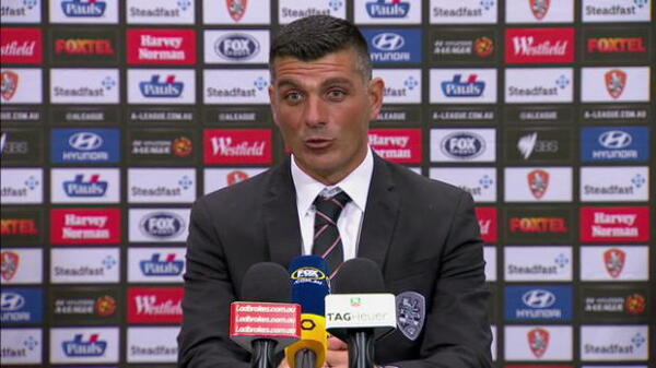 Brisbane Roar Rd22 press conference