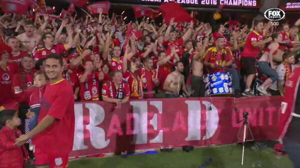 Reds celebrate maiden A-League crown