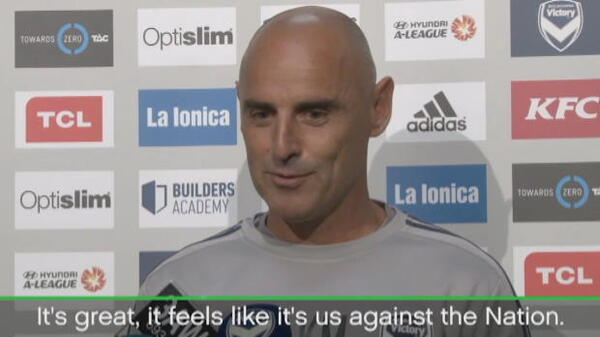 Victory relishing underdog status