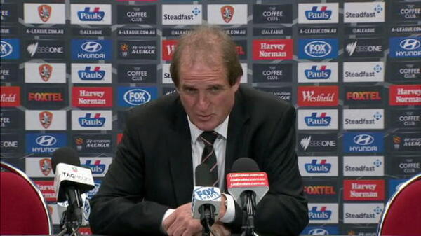 Brisbane Roar press conference
