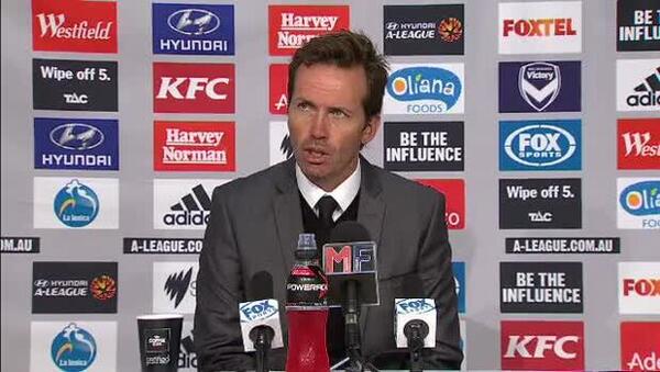 Brisbane Roar press conference