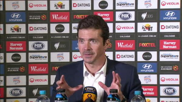 Adelaide United Rd7 press conference