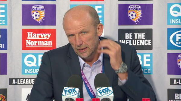 Perth Glory press conference