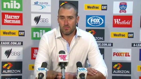 Newcastle Jets press conference