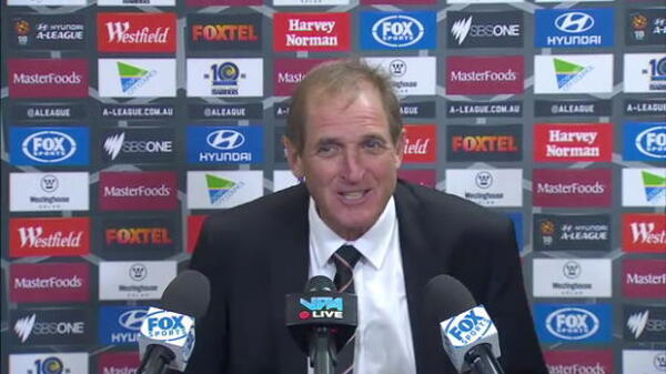 Brisbane Roar press conference