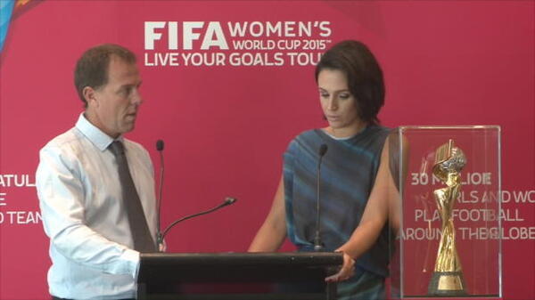 Stajcic Q&A at FWWC Trophy Tour