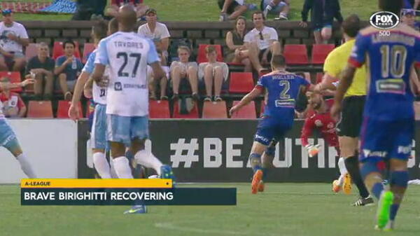 Birighitti recovering from shocking injury