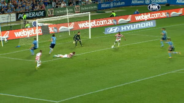 Western Sydney's derby goals