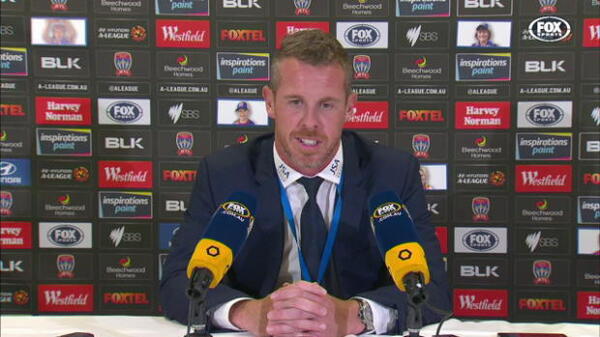Newcastle Jets Rd18 press conference