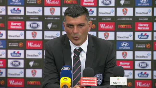 Brisbane Roar Rd19 press conference