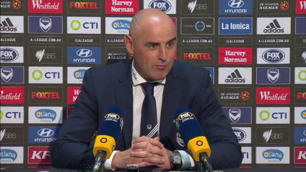 Melbourne Victory Rd27 press conference