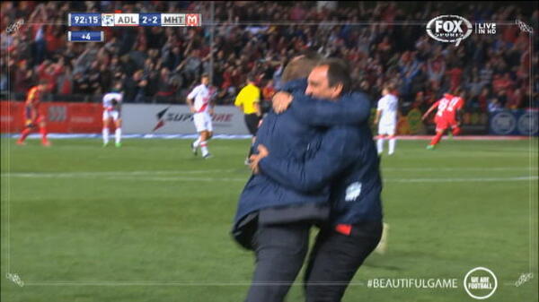 Gombau celebrates