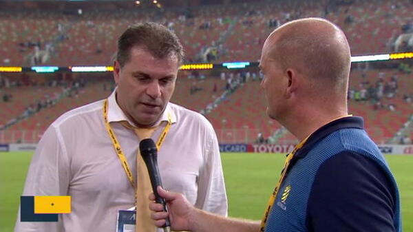Ange reacts to draw in Saudi