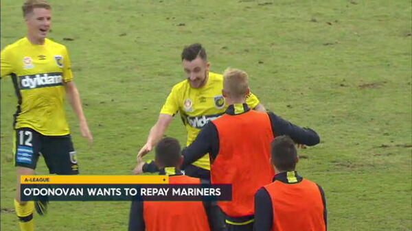 O'Donovan wants to repay Mariners