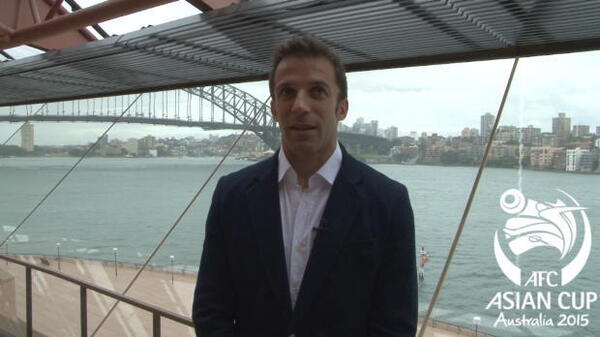 Del Piero named Asian Cup ambassador