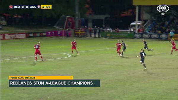 Redlands stun A-League champions