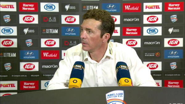 Adelaide United Rd15 press conference