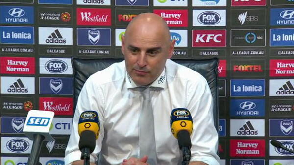 Melbourne Victory Rd18 press conference