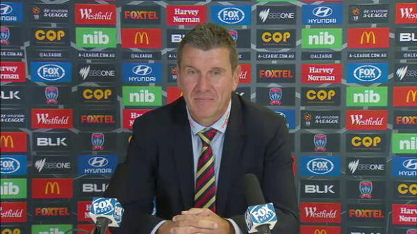 Newcastle Jets press conference