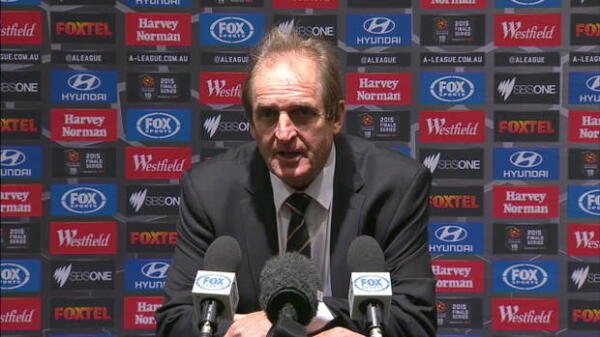 Brisbane Roar press conference