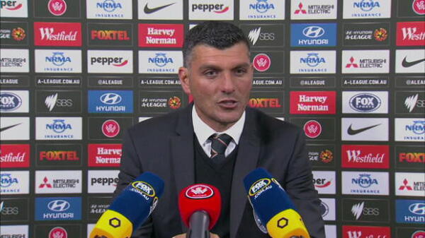 Brisbane Roar press conference Rd1