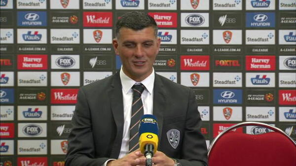Brisbane Roar Rd4 press conference